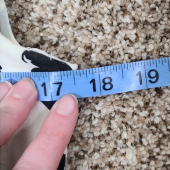 Jessica Howard Black and White Floral Midi Dress - Picture 11 of 16